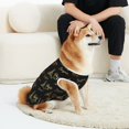 thumbnail image 5 of Pofeuu Eiffel Tower Print Dog Clothes Fashionable Sleeveless Pet Vest Cotton Dog Shirt, Ideal for Small, Medium, and Large Breeds-3X-Large, 5 of 7