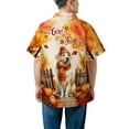 thumbnail image 5 of Happy Thanksgiving Golden Retriever Give Thanks Fall Beanie Scarf Welcome Hawaiian Shirt Breathable Summer Unisex Merch Goldens Dog Lover Gifts Idea - 00020, 5 of 6
