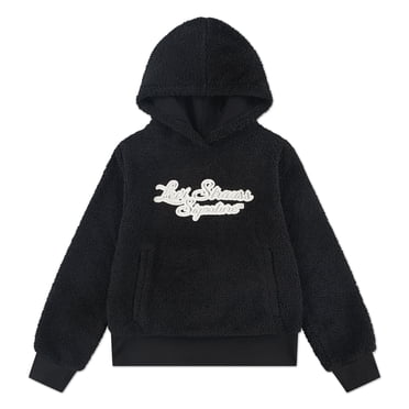 Levi Strauss Signature Girls Boucle Hoodie, Size 4-16