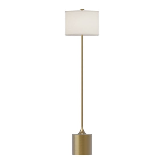 FL418761BGIL-Alora Lighting-Issa - 1 Light Floor Lamp-61.25 Inches Tall and 14 Inches Wide-Brushed Gold Finish