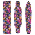 thumbnail image 4 of 44"x10" Skateboard Grip Tape Protector Sheets Nonslip Protection Griptape Sheet for Outdoor Sports Vividly Colored Flowers, 4 of 7