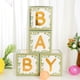 thumbnail image 4 of Set de decoración con globos sorpresa verdes | Cajas de cartón con diseño de letras "BABY" para baby showers, fiestas de cumpleaños y reuniones familiares | Embalaje de regalo ecológico y resisten, 4 of 5