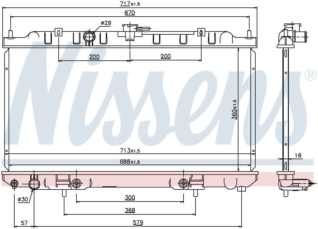 Nissens 69460 Radiator