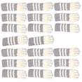 thumbnail image 1 of Calcetines para patas de muebles, 20 piezas, fundas tejidas con forma de pata de gato para patas de sillas, protectores de suelo para patas de sillas, rendimiento inigualable, 1 of 12