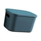 thumbnail image 4 of Caja organizadora de ropa para guardarropa, contenedor para sala de juegos, organización del hogar 18x26x16cm Azul, 4 of 9