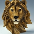 thumbnail image 6 of 2X Wall Decoration Bar Wine Cellar Lion Simulation Sculpture Decor Resin Craft Wall Statue, 6 of 8