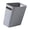 Grey, variant on Square Open Top Waste Bin Thick PP Plastic Trash Can Lidless Garbage Bin For Living Room Bathroom Kitchen and Offices