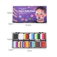 thumbnail image 4 of Watercolor Paint Palette Set 30 Colors Set Professional Face Paint, 4 of 8