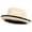 Tea, variant on Big Size Blocked Upbrim Fedora - Black XL-2XL