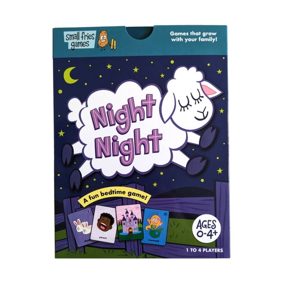 Night Night Bedtime Family Card Game for Babies and Toddlers by Small Fries Games for Ages 0 - 4 