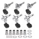 thumbnail image 4 of Afinadores de guitarra eléctrica acústica, teclas de afinación, clavijas de Metal, cabezal de máquina sellado esmerilado, 4 of 12