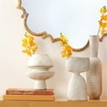 thumbnail image 5 of Jamie Young Co Anatomy Ceramic Decorative Vase in Cream, 5 of 10