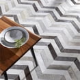 thumbnail image 2 of Surya Trail TRL-1129 96x96" Square Modern Fabric Rug in Gray/Charcoal, 2 of 3