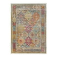 thumbnail image 2 of Unique Loom Baracoa Collection Area Rug - Marta (8' x 11' Rectangle Multi/Burgundy), 2 of 6