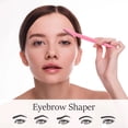 thumbnail image 2 of 3 recortadoras de cejas, afeitadoras faciales para mujeres, maquinilla de afeitar para cejas, afeitadora moldeadora, afeitadora facial para mujeres con cubierta de precisión, uso, 2 of 4