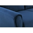 thumbnail image 5 of Uspridefurniture Corel 80.31" Flared Arm Dark Blue Velvet Sofa, 5 of 5