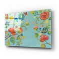 thumbnail image 2 of Epic Art 'Folk Song Floral' by Silvia Vassileva, Acrylic Glass Wall Art, 24"x16", 2 of 9