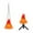 A, variant on QLUEWX LED Halloween Flame Light, 16.9" Glowing Simulation Flame Brazier Light Halloween Party Decorations, Ambient Light Party Supplies Home Decor, Halloween Decor for Home Indoor Outdoor Table