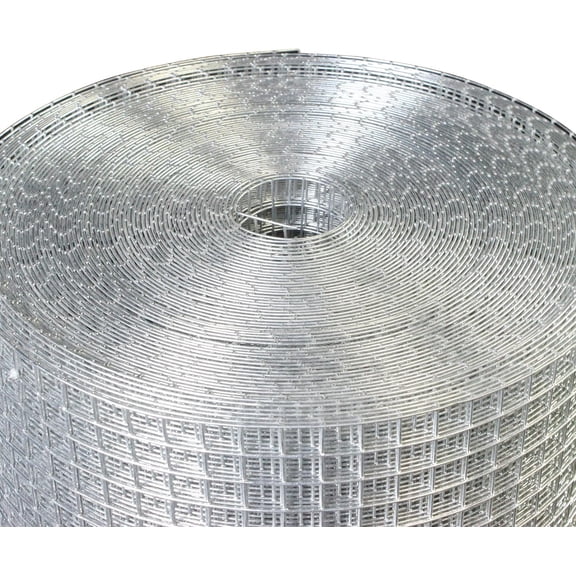 Acekid 19 Gauge 1/2 Inch 48inx100ft Hardware Cloth Chicken Wire Mesh Roll Chicken Wire Fencing Wire Fence Roll Garden Fencing Silver