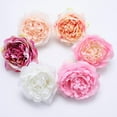 thumbnail image 4 of 10 piezas de peonía de seda falsas, decoraciones navideñas, arreglos de boda Color de SM SunniMix Flor de peonía artificial, 4 of 8