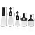 thumbnail image 4 of 6 Pack Metal African American Afro Hair Comb Hairdressing Styling Tool Hair Pick with Black Fist, 4 of 7