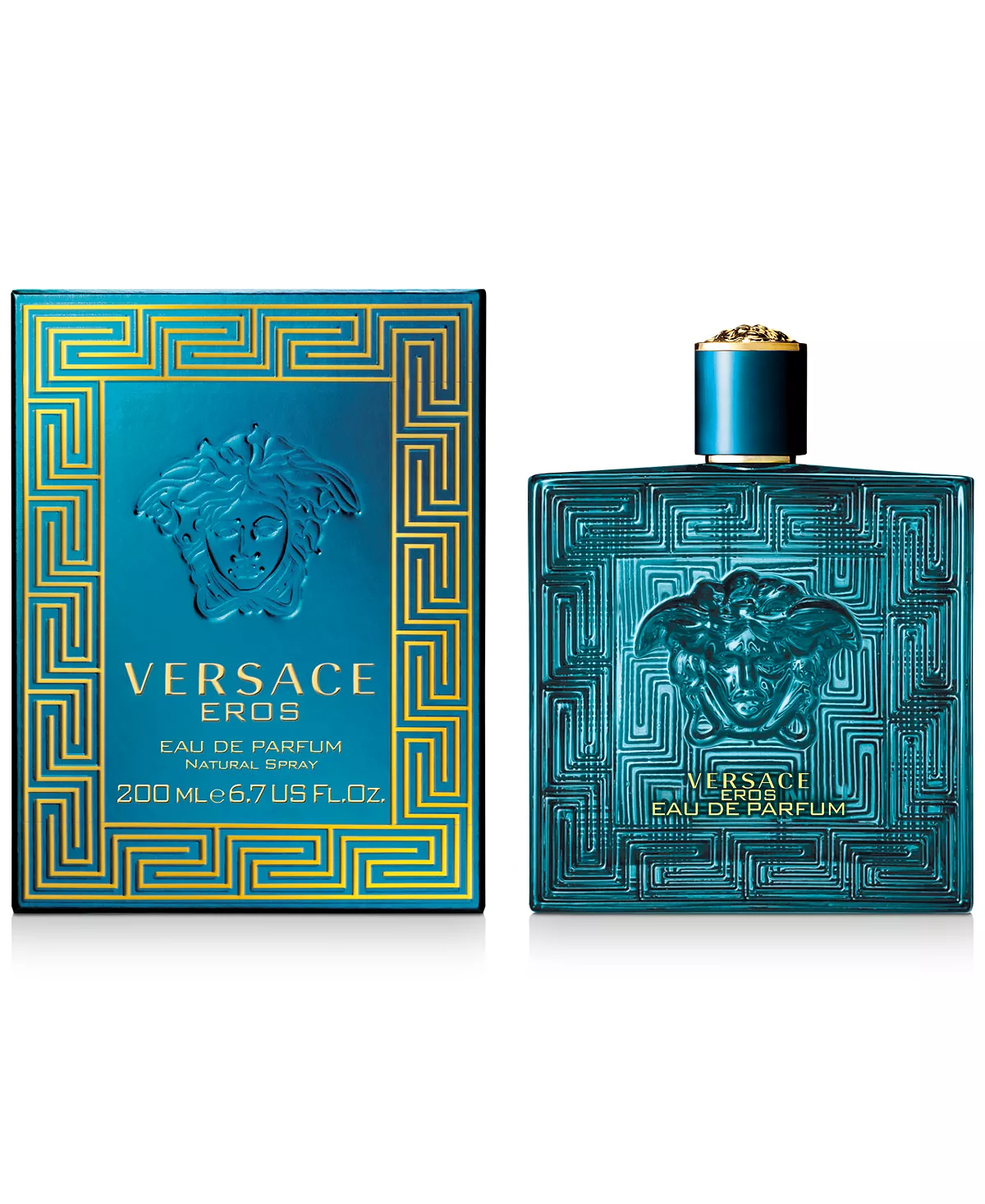 Versace Eros Eau de Parfum, Cologne for Men, 6.7 oz - image 2 of 6