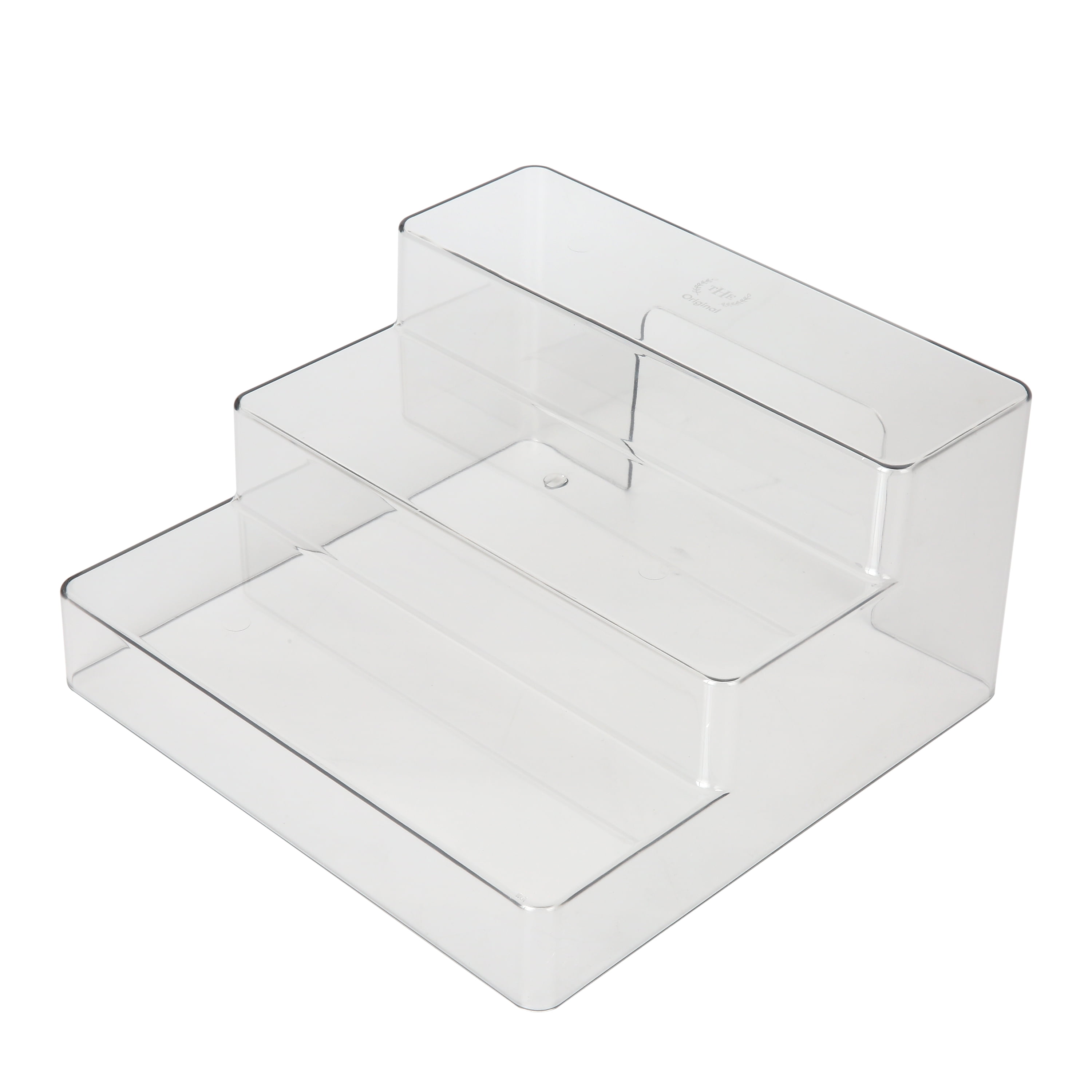 The Home Edit 12-1/2 x 3 x 4-1/2 Clear Two-Tier Organizer - Each