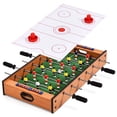 thumbnail image 2 of Costway Mesa Multijuegos 2 en 1 Mesa de Futbolín Hockey Incluye Marcador Mesa para Salón de Juegos 69 x 36 x 10 cm, 2 of 9