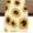 Sunflower Pattern, variant on Rainbow LGBT Pride Flag Table Runner Linen Style 13x90 Inches Rustic Farmhouse Table Runner Kitchen Dining Table Decoration for Wedding Birthday Party Christmas
