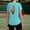 Light Blue, variant on OGLCCG Women's Open Back Workout Tops Short Sleeve Quick Dry Athletic Shirts Moisture Wicking Gym Yoga Tee for Running Exercise