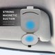 thumbnail image 5 of Otra pieza de repuesto para coche Paquete de 2 soportes universales para gafas de coche, soporte para gafas de sol para coche, clip de soporte para gafas de sol de metal y cuero para visera de co, 5 of 5