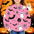 thumbnail image 5 of Auroural Girls Clothes Size 10-12 Girls Boys Halloween Prints Casual Loose Fleece-Lined Warmth Long Sleeve Round Neck Sweatshirt Kids, 5 of 5