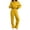 01# Orange, variant on HKYNLAG Women's Oversized 2 Piece Sweatsuit Set Hoodie Wide Leg Sweatpants Fall Winter Casual Lounge Outfit Khaki L
