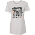 thumbnail image 3 of Inktastic Multiple Sclerosis Ms Awareness Walk Women's T-Shirt, 3 of 5