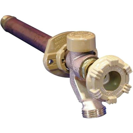 Woodford Manufacturing Company Irrigation Systems 1/2 in. x 3/4 in. Brass Sweat x MPT Freeze-Resistant Anti-Siphon Sillcock 17CP-6-MH