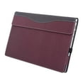 thumbnail image 4 of Laptop Cover Case for ASUS ProArt P16 (H7606) 16inch [not Compatible with Any Other Model] 2-in-1 PU Leather Detachable Notebook Sleeve(Wine red), 4 of 9