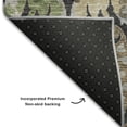 thumbnail image 7 of Dalyn Rugs Premium Machine Washable Mayfield AMF1153 Black 5' x 7'6" Rug, 7 of 7