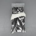thumbnail image 2 of Ambesonne Grey Bedding Set 4 Pcs, Coconut Palms Tropical, Queen, Black, 2 of 3