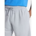 thumbnail image 4 of Athletic Works Men's and Big Men's Active Mesh Shorts, 9" Inseam, Sizes XS-5XL, 4 of 5