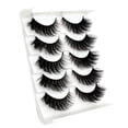 thumbnail image 2 of Juego de extensión Sunnimix rgo grueso 5 pares Pestañas postizas 21, 2 of 8