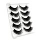 thumbnail image 2 of Set de maquillaje espectacular con 5 pares de pestañas postizas 3D de pelo sintético tipo visón para un look natural y tupido. 3D-21, 2 of 9