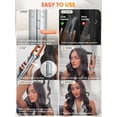 thumbnail image 3 of SHEGLAM - Rizador automático de 1 1/4 pulgadas con 3 temperaturas de calentamiento rápido, rotación de 2 vías, antiarañazos, rotación antienredos, apagado automático para peinado del cabello, 3 of 5