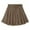 Brown, variant on Elvqul Womens Skirt Summer Mini Skirt Elastic Waist A Line High Waisted Green Short Skirt for Women