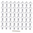 thumbnail image 5 of unbranded  100 Pcs Plastic Expansion Anchor Drywall Extender Rapid Grey, 5 of 8