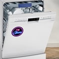 thumbnail image 5 of WIRESTER Waterproof Dishwasher Magnet Clean Dirty Sign Double Sided Magnet Refrigerator Magnet - Yellow & Purple Neon Glow Looking (Style 2), 5 of 5