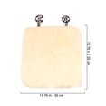 thumbnail image 2 of unbranded Para Asiento Beige Estilo Y Transpirable Para Uso En Auto Y Hogar, 2 of 5