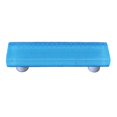 thumbnail image 1 of Hot Knobs HK1207-PB Bubbles Light Cyan Rectangle Glass Cabinet Pull - Black Post, 1 of 1