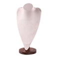 thumbnail image 1 of Soporte de busto con cadena para exhibición de collares, estante de almacenamiento con estilo para dormitorio, comercios, tiendas, encimera, joyería, 1 of 9