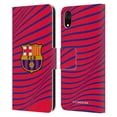 thumbnail image 1 of Head Case Designs Officially Licensed FC Barcelona Graphics Texture Leather Book Wallet Case Cover Compatible with Apple iPhone XR, 1 of 6