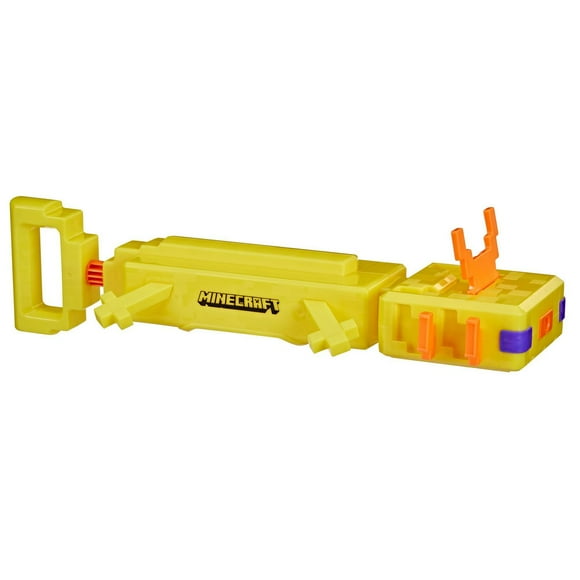 Nerf Super Soaker Minecraft Axolotl Water Blaster, Minecraft Axolotl Mob Design, Outdoor Water Toy, Outdoor Games For Kids